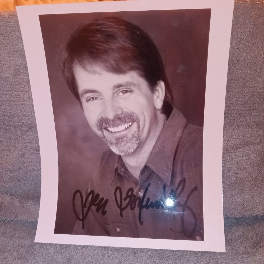 Comic Jeff Foxworthy Signed Photo